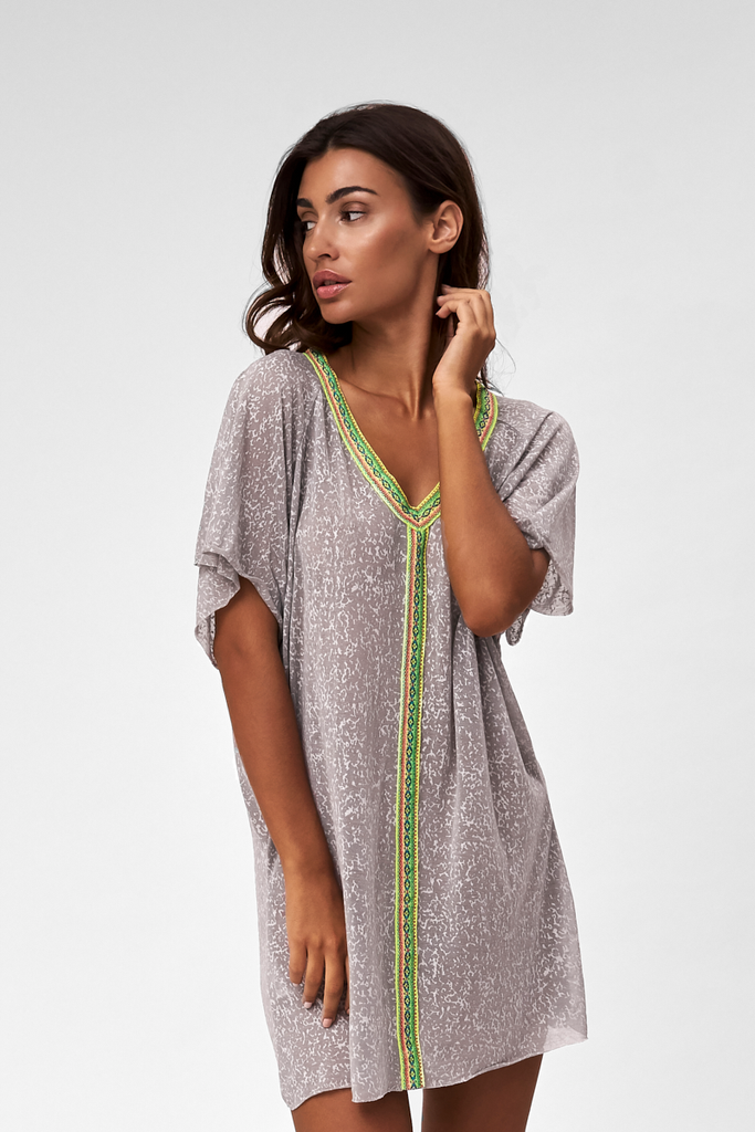 mini abaya dress Pitusa Dress Abaya Mini In White