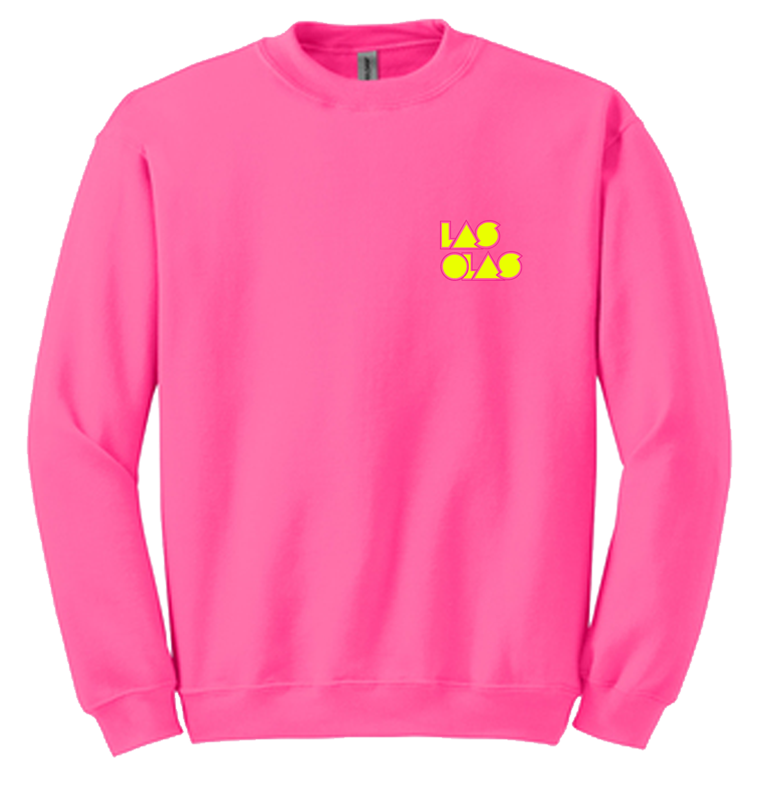 YELLOW 80s LOGO CREWNECK SWEATER – Las Olas