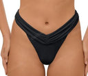 LAS OLAS RUCHED V WAIST BOTTOM (MEDIUM)