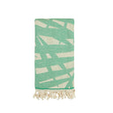 PALM LEAF TURKISH BEACH TOWEL