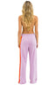 5 STRIPE WIDE LEG WOMEN'S POCKET SWEATPANT - Las Olas