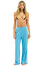 5 STRIPE WIDE LEG WOMEN'S POCKET SWEATPANT - Las Olas