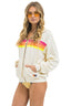 5 STRIPE ZIP HOODIE - Las Olas