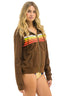 5 STRIPE ZIP HOODIE - Las Olas