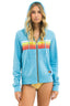 5 STRIPE ZIP HOODIE - Las Olas