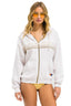 5 STRIPE ZIP HOODIE RELAXED - Las Olas
