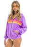5 STRIPE ZIP HOODIE RELAXED - Las Olas