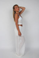 ALEX BEADED CROCHET TOP