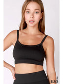 RIBBED BRALETTE