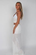 ALEX BEADED CROCHET TOP