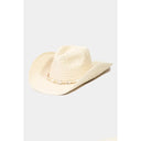 COWRIE SHELL COWBOY HAT
