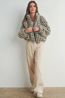 CORDUROY DETAILED PANTS