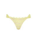 LACE FANNED BIKINI BOTTOM
