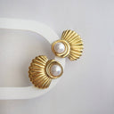 BRIELLE PEARL EARRINGS