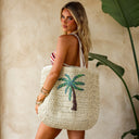 STRAW BEACH TOTE BAG