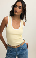 SIRENA COLORBLOCKED RIB TANK