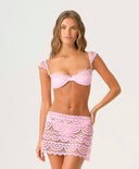 GIA LACE UNDERWIRE TOP