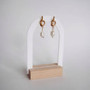 KNOTTED PEARL DROP EARRINGS