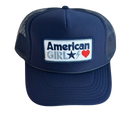 AMERICAN GIRL PATCH TRUCKER HAT