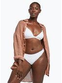PLAYA LINEN OVERSIZED SHIRT