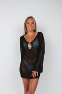 CASEY KEYHOLE CROCHET COVER UP