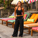 DRAWSTRING SUMMER PANTS