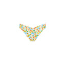 CHEEKY V BIKINI BOTTOM
