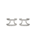 BEADED DIAMONTE EAR CUFF