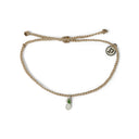 PURAVIDA SILVER ENAMEL PINEAPPLE BRACELET