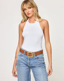Alyx Halter Tank - White - Las Olas