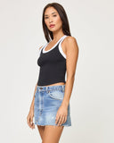 Ash Tank - Black White - Las Olas
