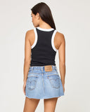 Ash Tank - Black White - Las Olas