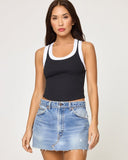Ash Tank - Black White - Las Olas