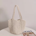 SIMPLE WOVEN KNIT HANDBAG