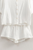 RELAXED LINEN SHORT SLEEVE SHIRT
