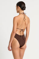 BEADED FOWLER ONE PIECE - Las Olas