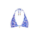 BIND TIE HALTER BIKINI TOP - Las Olas