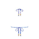 BIND TIE HALTER BIKINI TOP - Las Olas