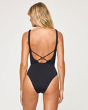 Bondi One Piece Swimsuit - Black - Las Olas
