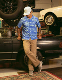 BREEZE STRETCH BUTTONUP - Las Olas