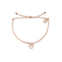 PURA VIDA SURF LOVE ROSE GOLD BRACELET