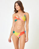 PRINTED RILEY BIKINI TOP
