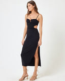 Cameron Dress - Black - Las Olas