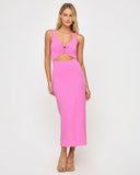 Camille Dress - Hottest Pink - Las Olas