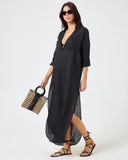 Capistrano Tunic - Black - Las Olas