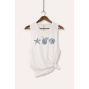 SUMMER BEACH ICONS TANK TOP