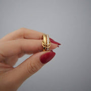 CECILIA DOUBLE STACKED RING - Las Olas