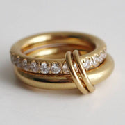 CECILIA DOUBLE STACKED RING - Las Olas