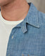 CHAMBRAY UTILITY SHIRT - Las Olas