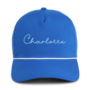 CHARLOTTE CURSIVE HAT - Las Olas